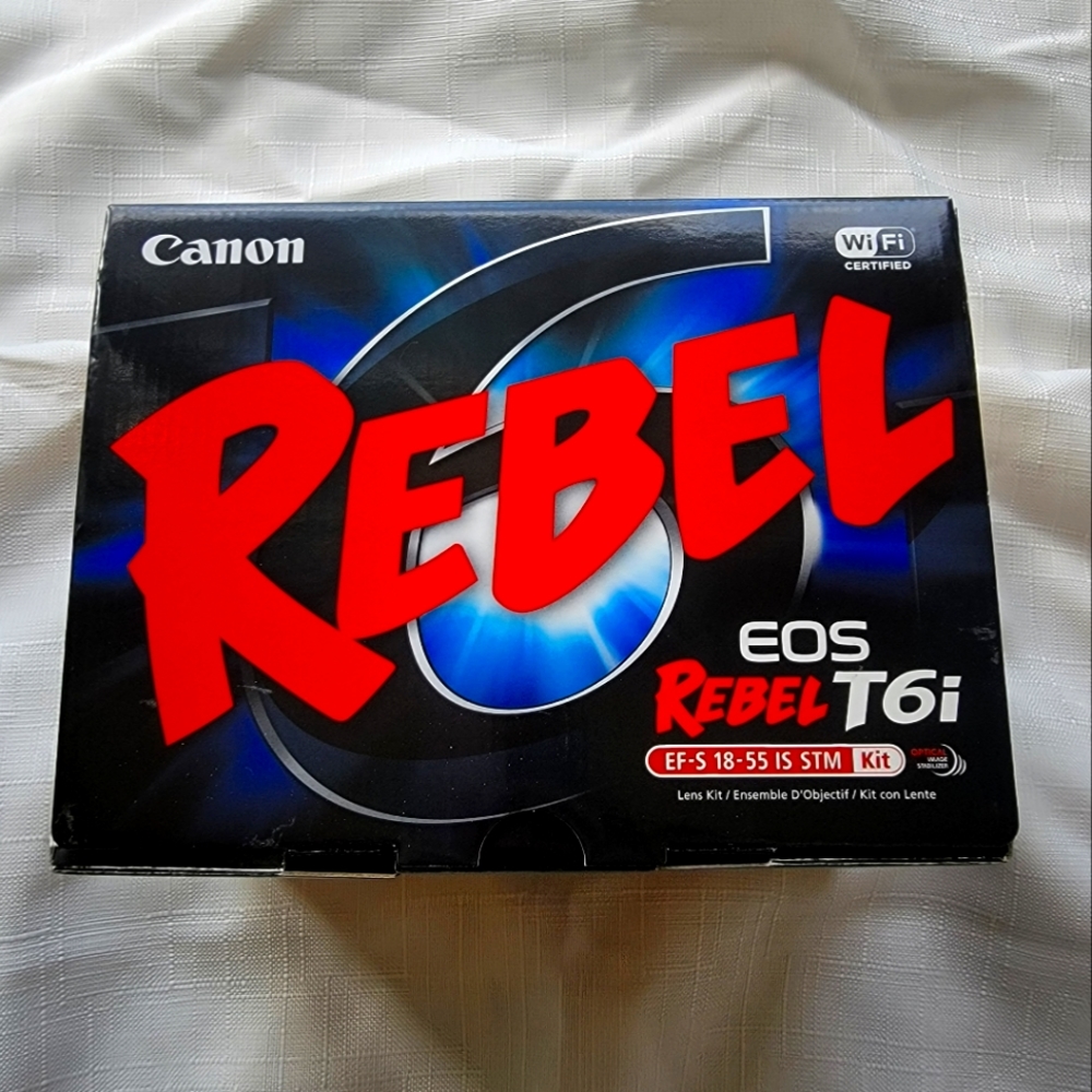 Canon Rebel EOS T6i camera